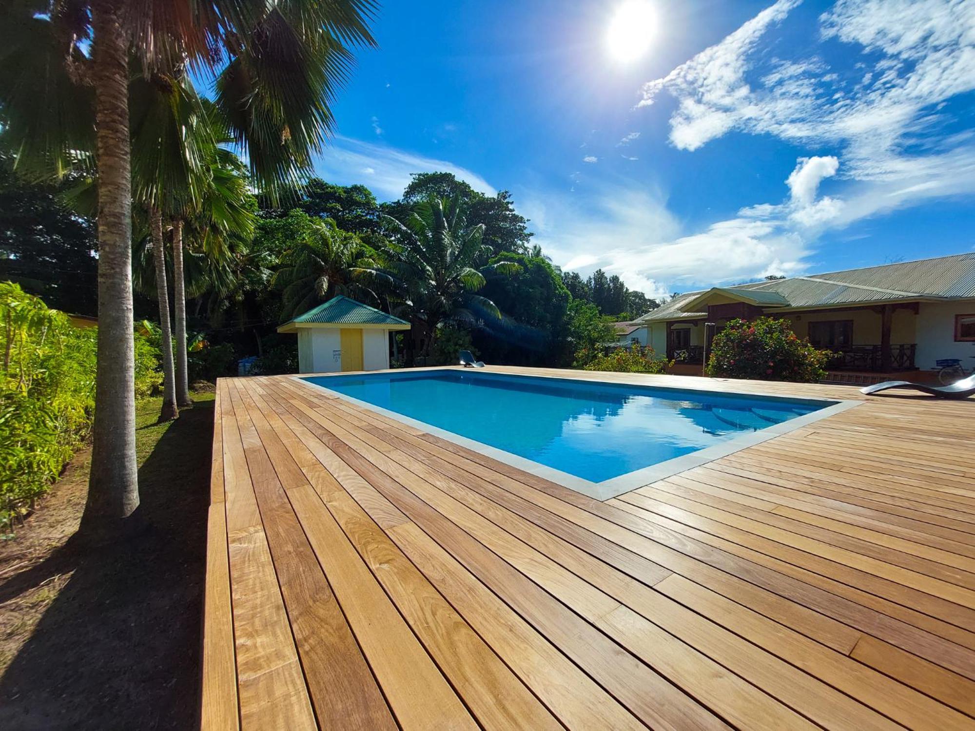 Jms Ventures Guesthouse - Private Pool La Digue Exteriér fotografie